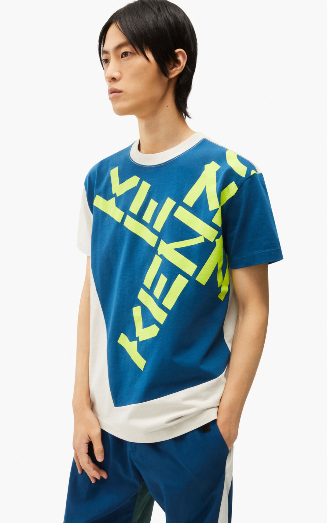 Kenzo Sport Big X T Shirt Herr | 89741-YJMI